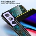 Miniatyrbild 5 av 5: Samsung S21 Marmorskal 9H Härdat Glas Baksida Glassback® V2