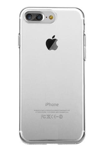 iPhone 7/8 plus TPU cover gennemsigtig