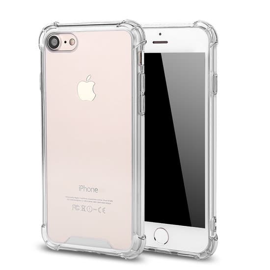 iPhone SE (2020/2022) / 7/8 bumperfodral TPU + akryl - transparent