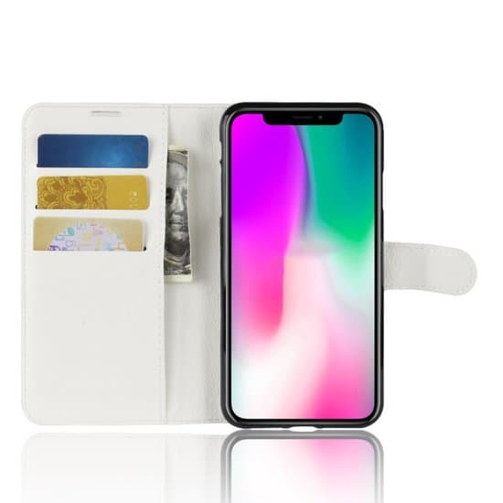 iPhone XR Wallet / Wallet Case Case - White
