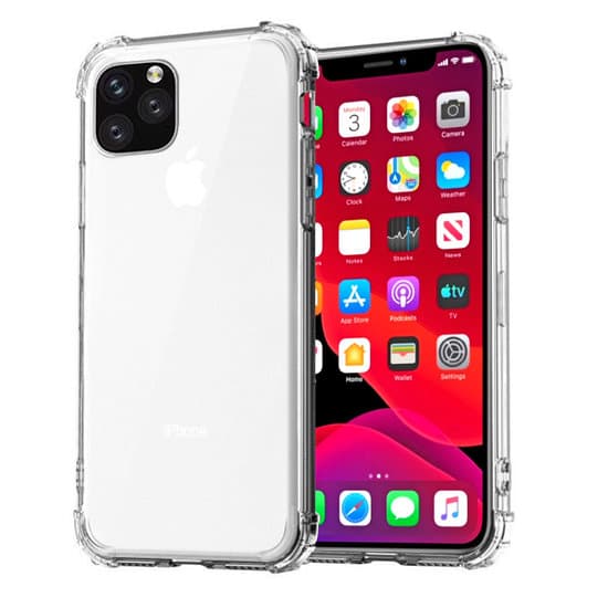 iPhone 11 Pro bumperfodral TPU + akryl - genomskinlig