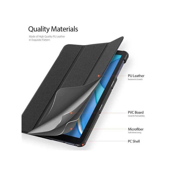 Huawei MediaPad T10/T10s Fodral Dux Ducis Domo Svart