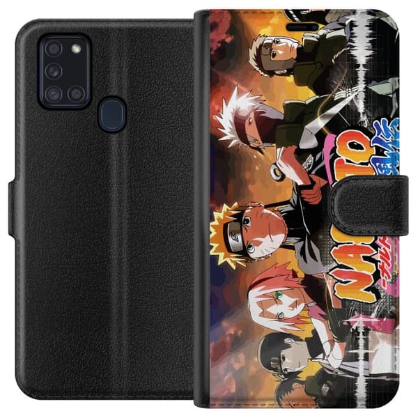Samsung Galaxy A21s Lommeboketui Naruto