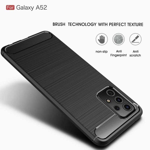 Samsung A52/A52s 4G/5G Shockproof Shell SlimCarbon