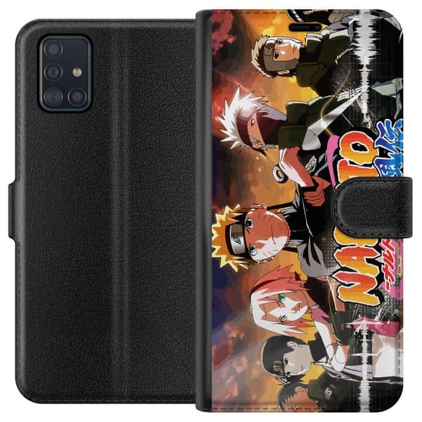 Samsung Galaxy A51 Lompakkokotelo Naruto
