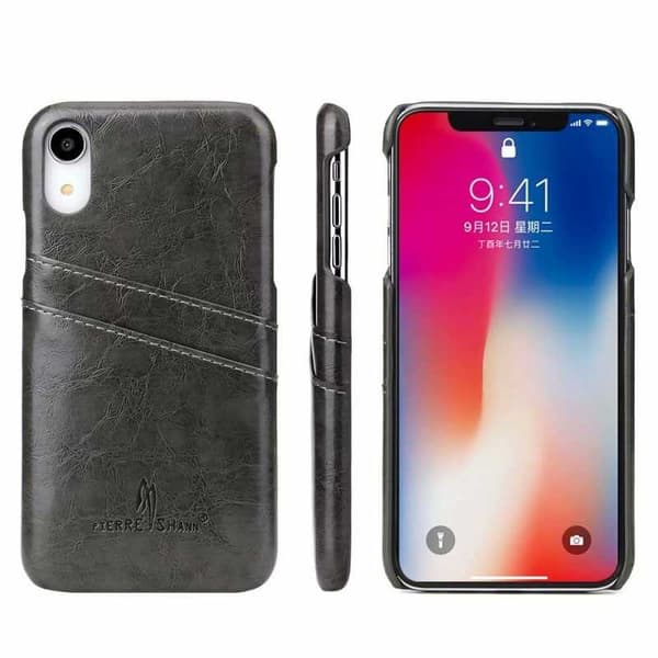 iPhone XR Iskunvaimennuskorttikotelo Retro