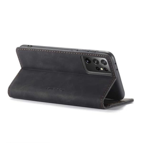 Samsung S21 Ultra Eksklusiv Elegant Flip Case CaseMe 3-RUMMET