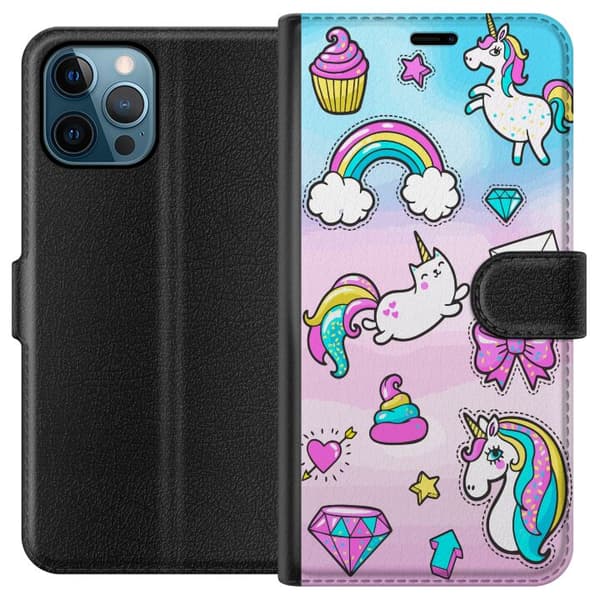 Apple iPhone 12 Pro Max Lommeboketui Unikorn