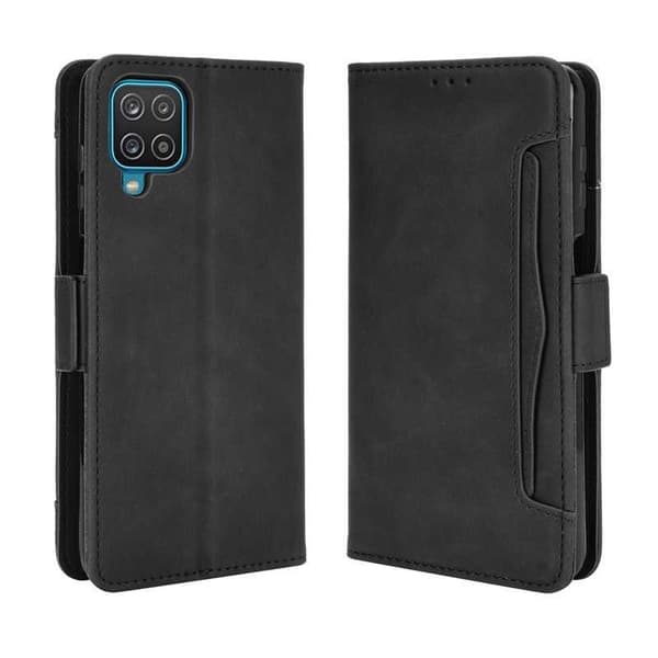 Samsung A12 tegnebog etui PU læder 6-SLOT Winston V3