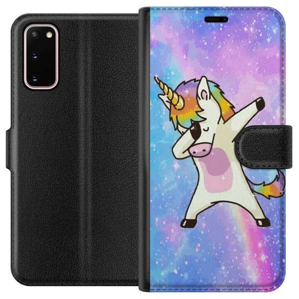 Samsung Galaxy S20 Tegnebogsetui Enhjørning