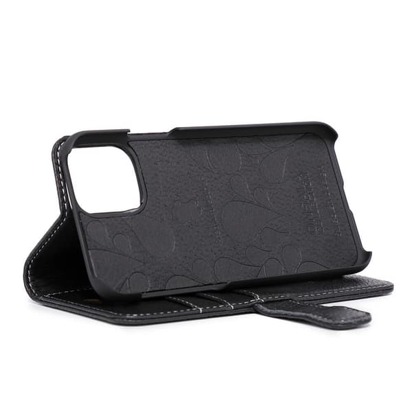 ONSALA COLLECTION Lompakko Nahka Musta iPhone 11 Pro