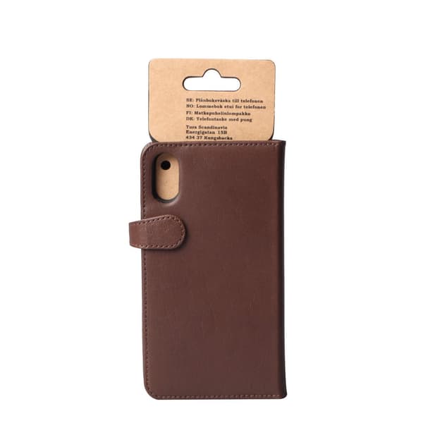 BUFFALO Lompakko iPhone XR Ruskea