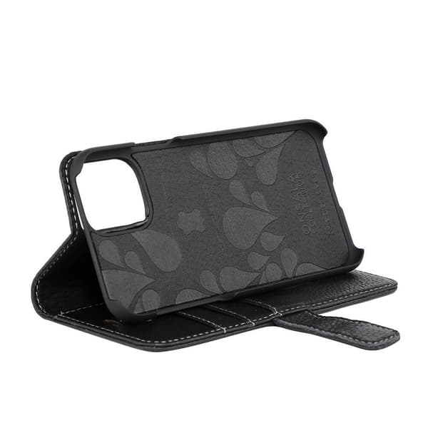 ONSALA COLLECTION Lommebokveske Skinn Svart iPhone 11 Pro Max