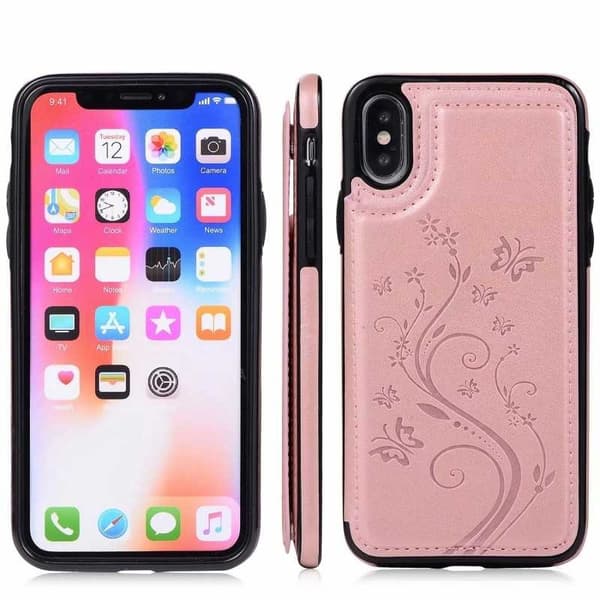 iPhone XS Max Stødsikker Cover Kortholder 3-SLOT Flippr V2