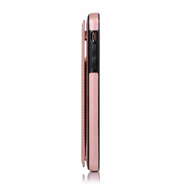 iPhone 11 Pro Iskunkestävä Kotelo Korttiteline 3-POCKET Flippr V2