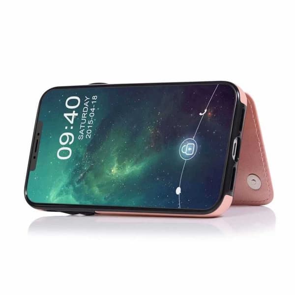iPhone 12 Mini Shockproof Cover Kortholder 3-SLOT Flippr V2