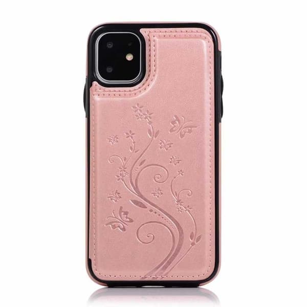iPhone 12 Shockproof Cover Card Holder 3-SLOT Flippr V2