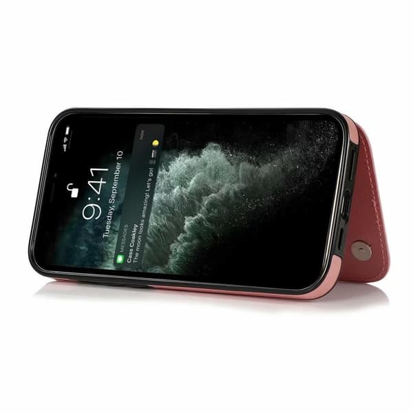 iPhone 12 Pro Max Stöttåligt Skal Korthållare 3-FACK Flippr V2
