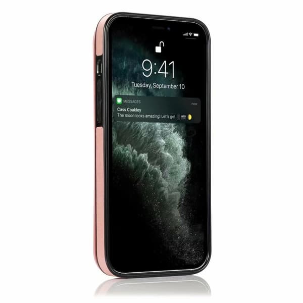 iPhone 12 Pro Max Stöttåligt Skal Korthållare 3-FACK Flippr V2
