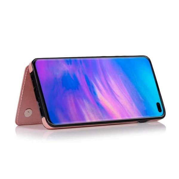 Samsung S10 Iskunkestävä kansikorttipidike 3-POCKET Flippr V2