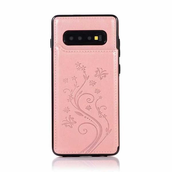 Samsung S10 Iskunkestävä kansikorttipidike 3-POCKET Flippr V2