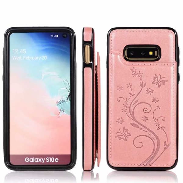 Samsung S10e Iskunkestävä kotelo, 3-taskuinen Flippr V2