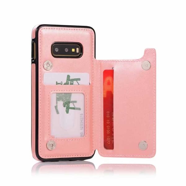 Samsung S10e Iskunkestävä kotelo, 3-taskuinen Flippr V2
