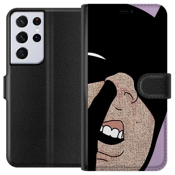 Samsung Galaxy S21 Ultra 5G Tegnebogsetui Kunst