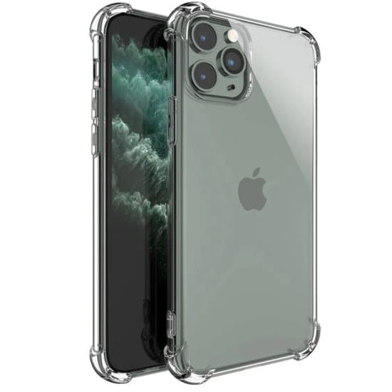 iPhone 12 Pro Max bumper cover cover TPU + akryl - gennemsigtig