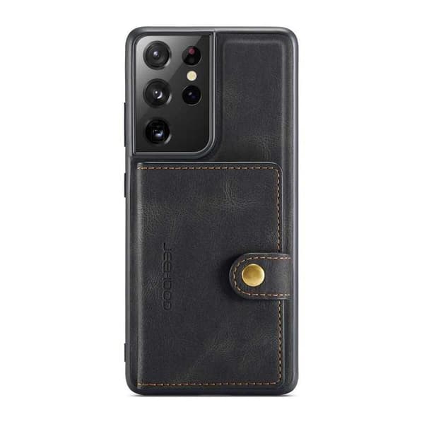 Samsung S21 Ultra Shockproof Cover med magnetisk kortholder JeeHood