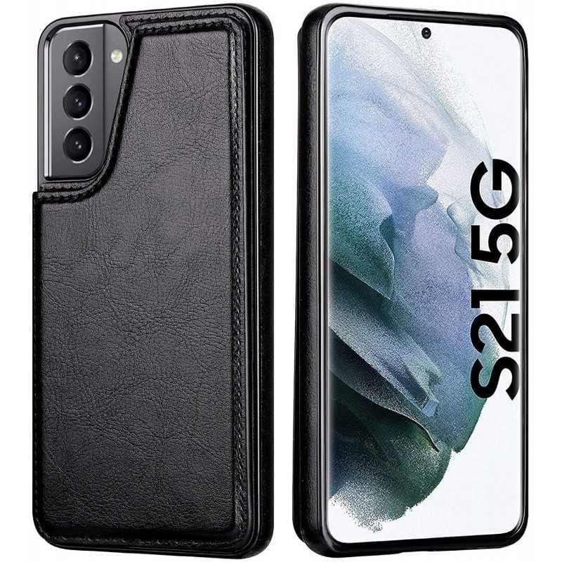 Samsung S21 Stöttåligt Skal Korthållare 3-FACK Flippr