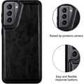 Miniatyrbillede 3 af 6: Samsung S21 Plus Shockproof Cover Card Holder 3-SLOT Flippr