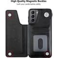 Miniatyrbillede 4 af 6: Samsung S21 Plus Shockproof Cover Card Holder 3-SLOT Flippr