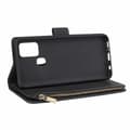 Miniatyrbillede 5 af 7: Samsung A21s multifunktionelt pung etui Lynlås 8-rum
