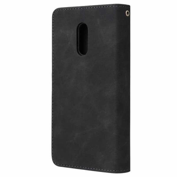 OnePlus 7 multifunktionelt pung etui Lynlås 8-rum