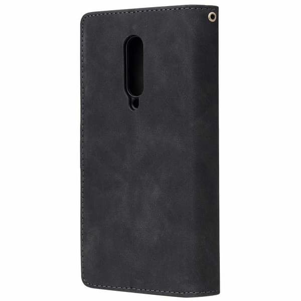 OnePlus 7 Pro Multifunktionellt Plånboksfodral Zipper 8-Fack