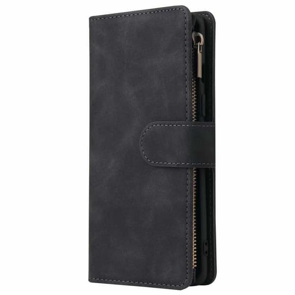 OnePlus 8 multifunktionelt pung etui Lynlås 8-rum