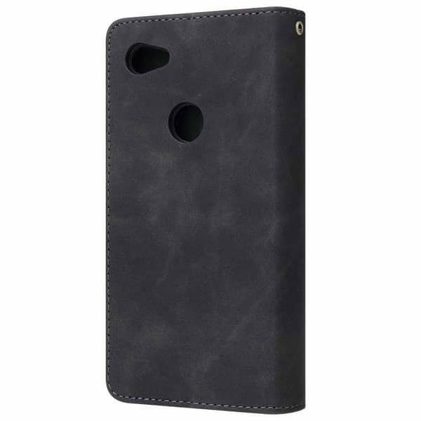 Google Pixel 3a multifunktionelt tegnebogscover Lynlås 8-rum