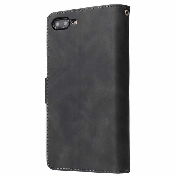 iPhone 7 / 8 Plus Multifunktionellt Plånboksfodral Zipper 8-Fack