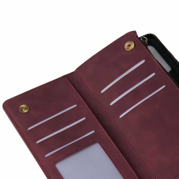 Samsung S20 FE Multifunktionellt Plånboksfodral Zipper 8-Fack