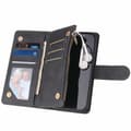 Miniatyrbillede 1 af 11: iPhone 11 Pro Max Multifunktionellt Plånboksfodral Zipper 8-Fack