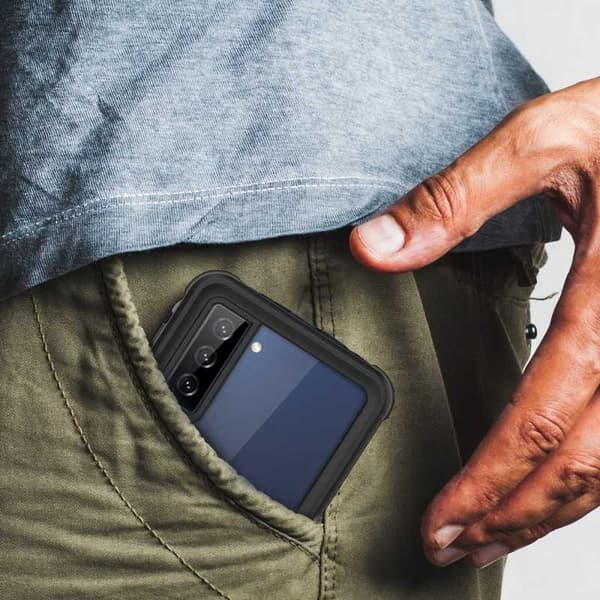 Samsung S21 Plus fuld dækning vandtæt premium cover - 2m