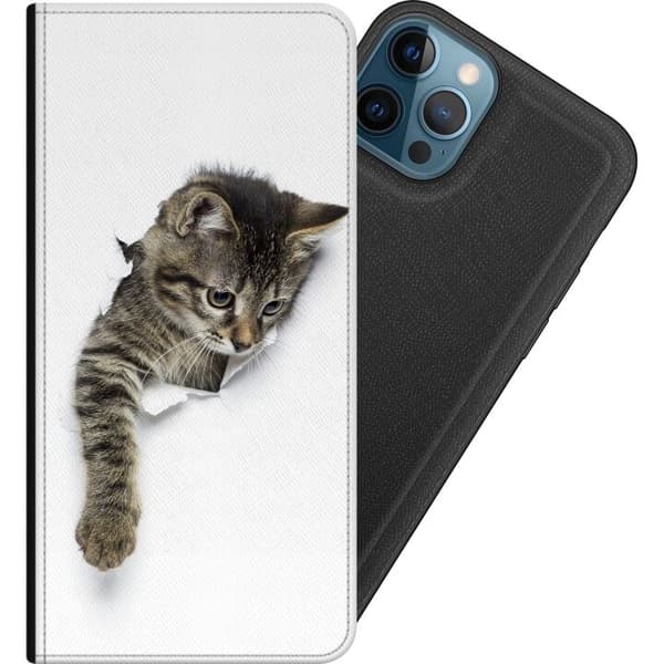 Apple iPhone 12 Pro Lommeboketui Katt