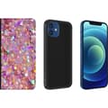 Miniatyrbild 3 av 9: Apple iPhone 12  Plånboksfodral Glitter