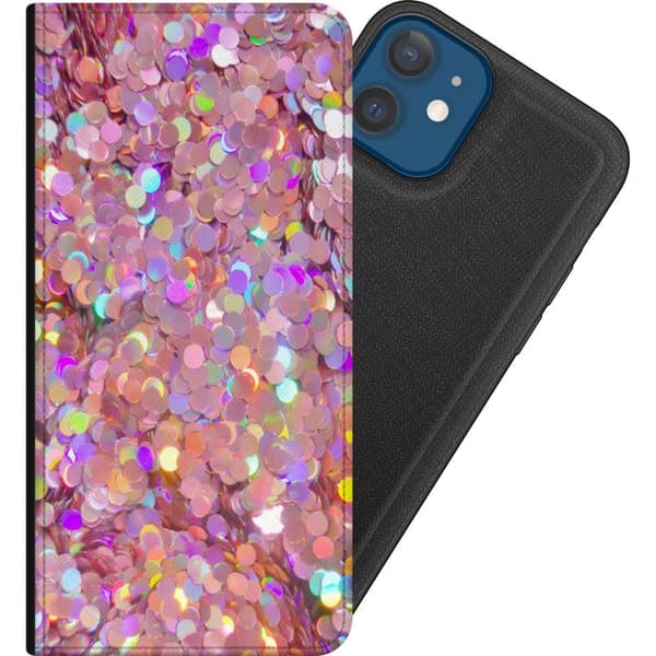 Apple iPhone 12  Plånboksfodral Glitter