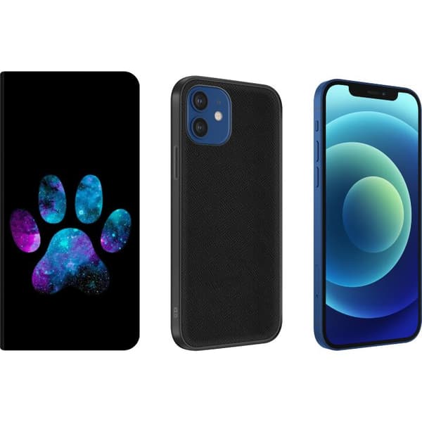 Apple iPhone 12  Lompakkokotelo Galaksin Tassu