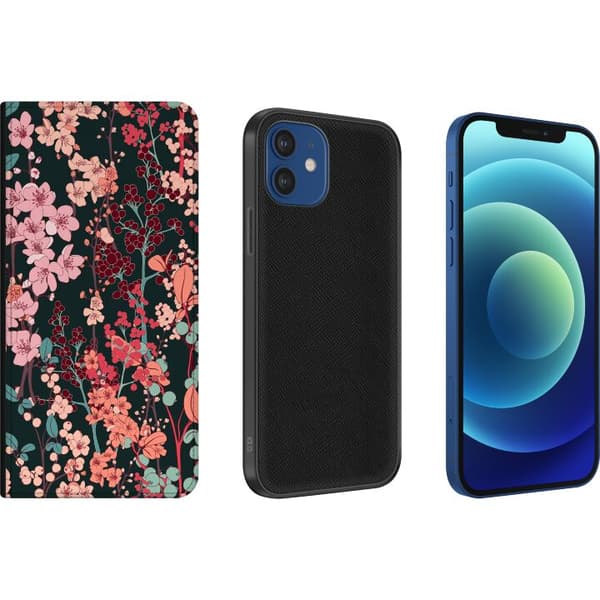 Apple iPhone 12  Plånboksfodral Blommor