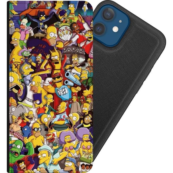 Apple iPhone 12  Lommeboketui Simpsons