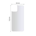 Miniatyrbillede 2 af 2: iPhone 11 Pro Hærdet Glas 9H Bagside Hofi Glass Pro