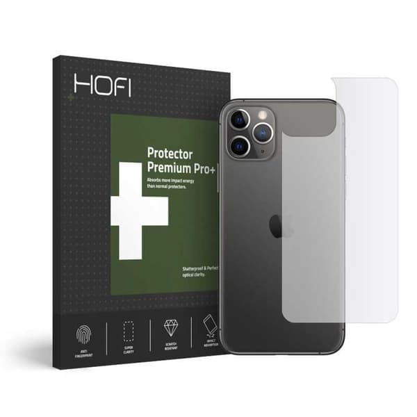 iPhone 11 Pro Hærdet Glas 9H Bagside Hofi Glass Pro